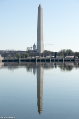 Washington Monument and reflection